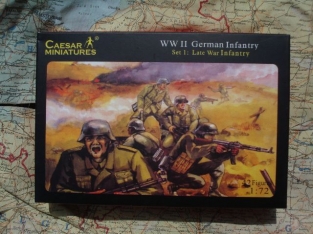 CAE002  WWII German Infantry set 1; 